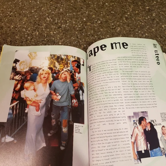 **SOLD** Vintage Nirvana Book (1996) - Picture 5 of 6